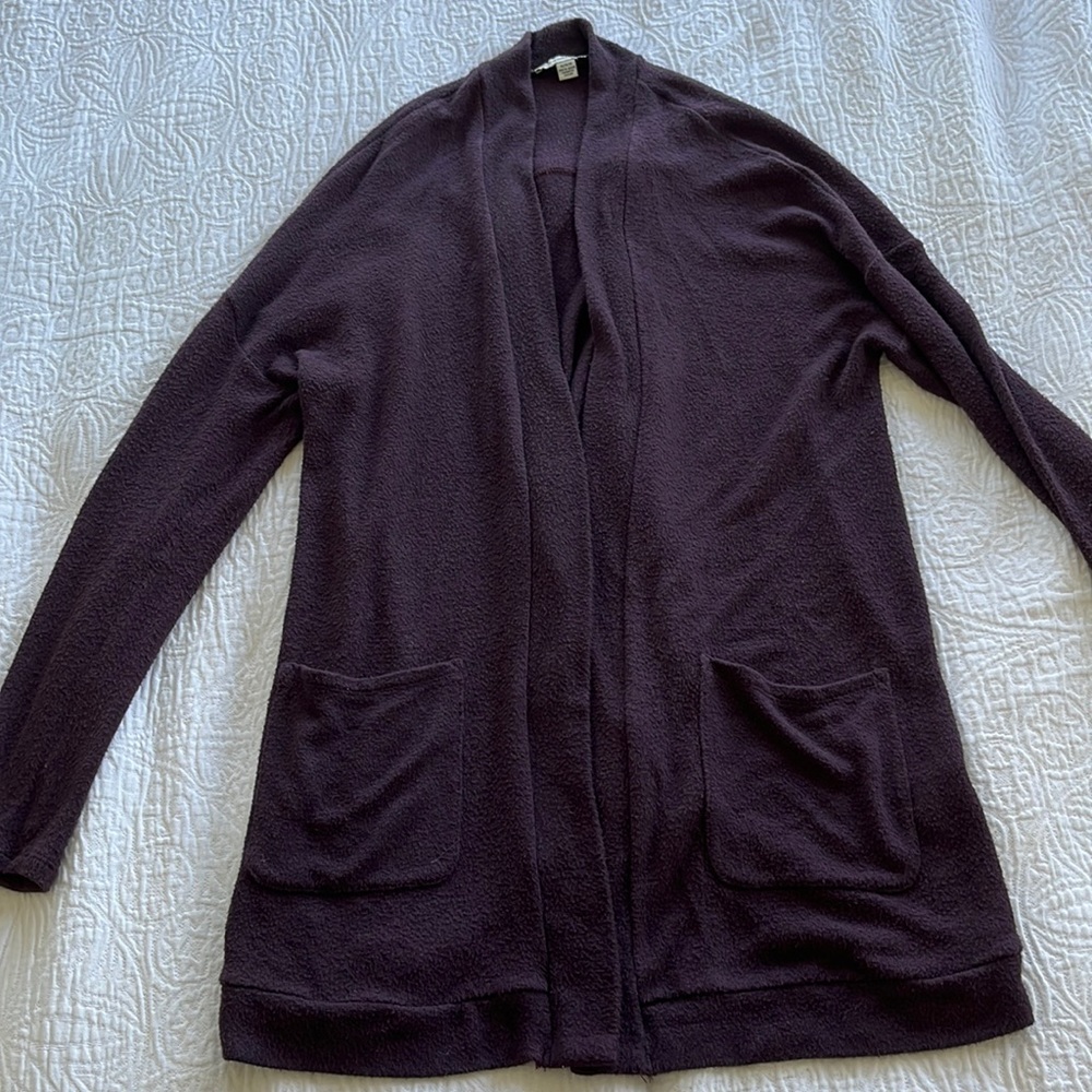 Cross Back Soft Knit Cardigan | American Eagle